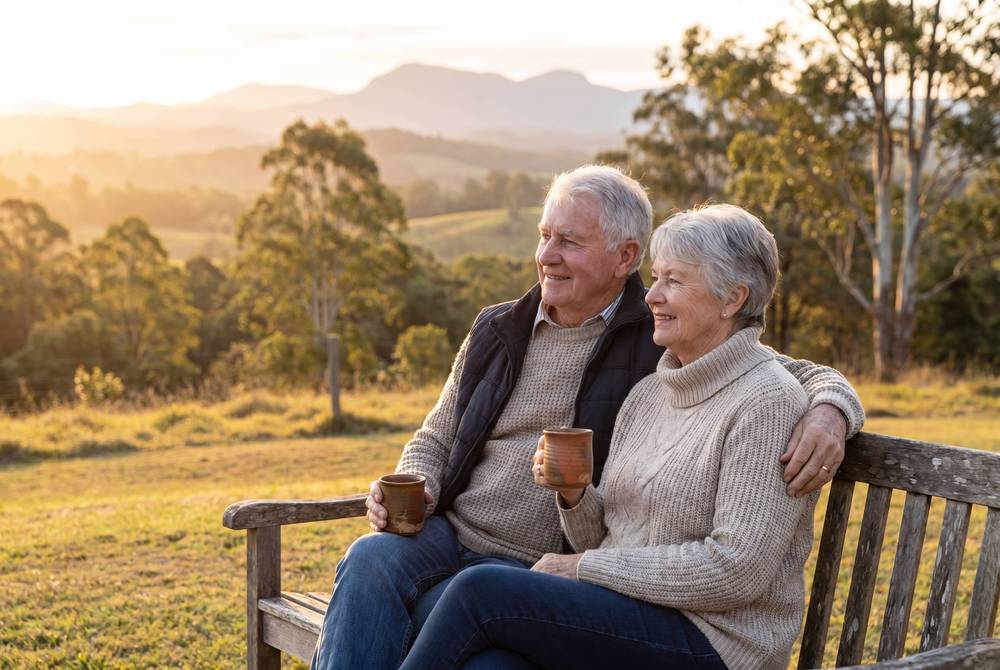 Over-50s midweek getaways at Montville Country Cabins